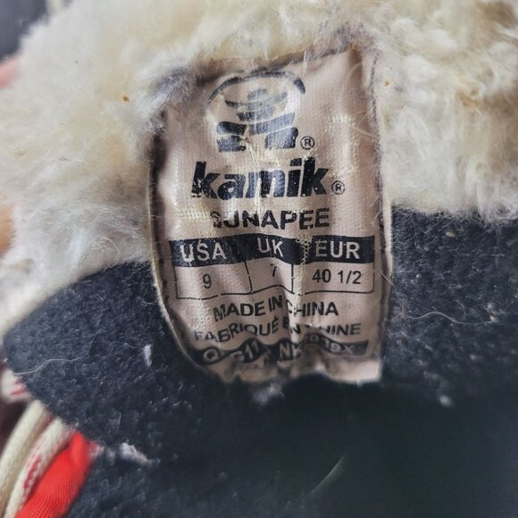 Kamik Winter Boots Womens US Size 9 Red Warm Thinsulate Snow - Picture 5 of 11